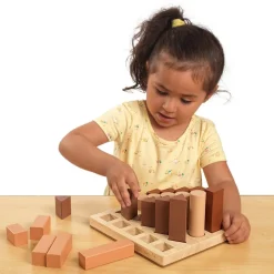 Excellerations® Natural Shape Sequence Blocks - Set of 21