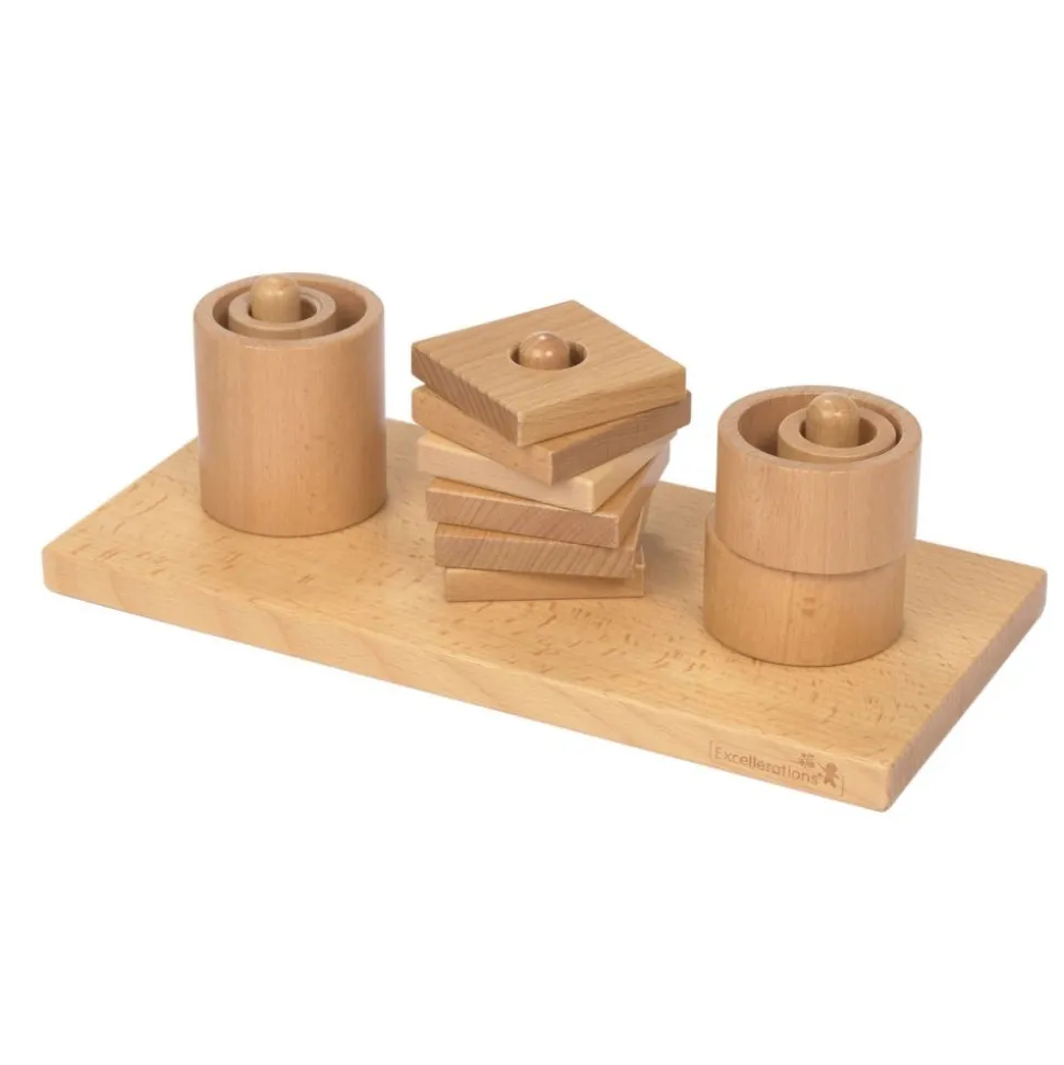 Excellerations® NIFTYsystem® Three-Peg Board Set
