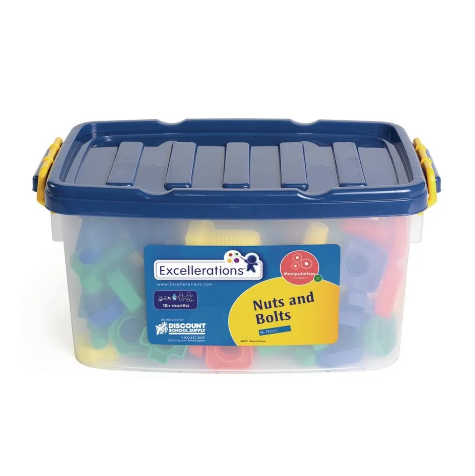 Excellerations® Nuts and Bolts - 96 Pieces