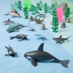 Excellerations® Ocean Animal Bucket - Set of 33 Pieces