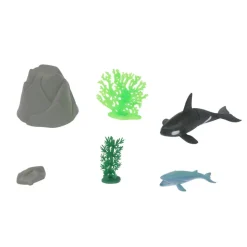 Excellerations® Ocean Animal Bucket - Set of 33 Pieces