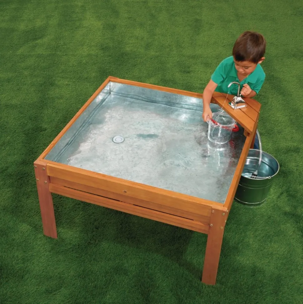 Excellerations® Outdoor Panning Table With Pump