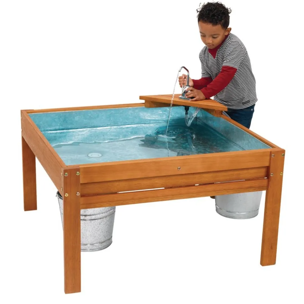 Excellerations® Outdoor Panning Table With Pump