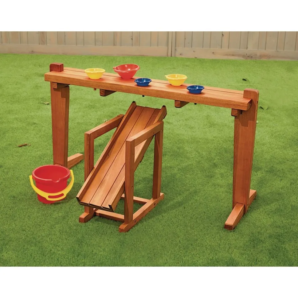 Excellerations® Outdoor Rack and Slide Set with Accessories
