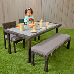Excellerations® Outdoor Set - 2 Chairs, 1 Bench, & 1 Table 21