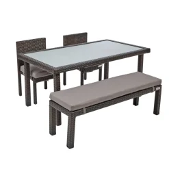 Excellerations® Outdoor Set - 2 Chairs, 1 Bench, & 1 Table 21