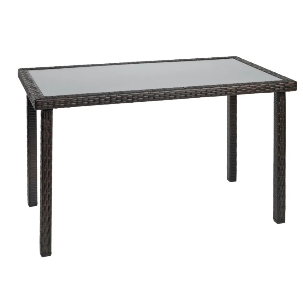 Excellerations® Outdoor Wicker Set - Table & 4 Chairs 26" (School Age Height)