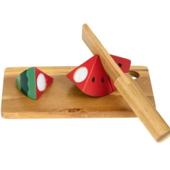 Excellerations® Outdoor Wooden Food Set - Set of 12 pcs