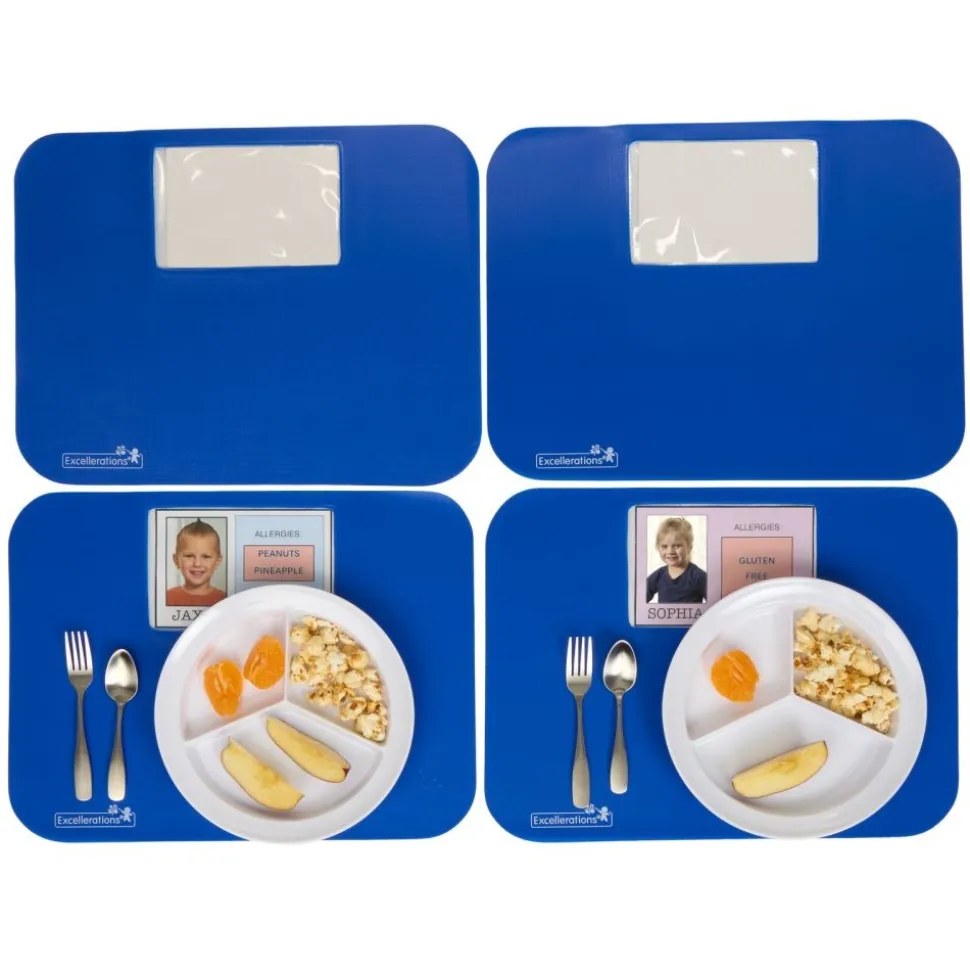 Excellerations® Personalized Photos Placemats 12"x16" - Set of 12