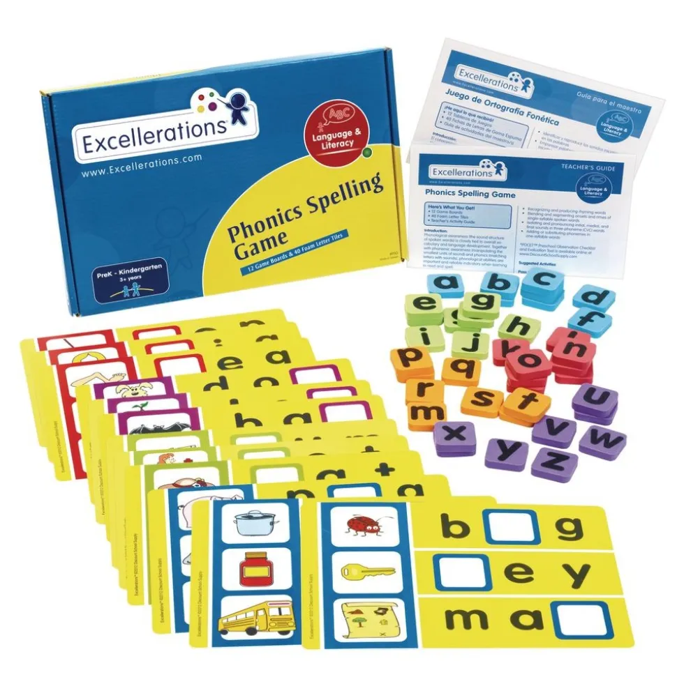 Excellerations® Phonics Spelling Game