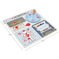 Excellerations® PlayGenius™ Community Helpers Wall Panel Hospital