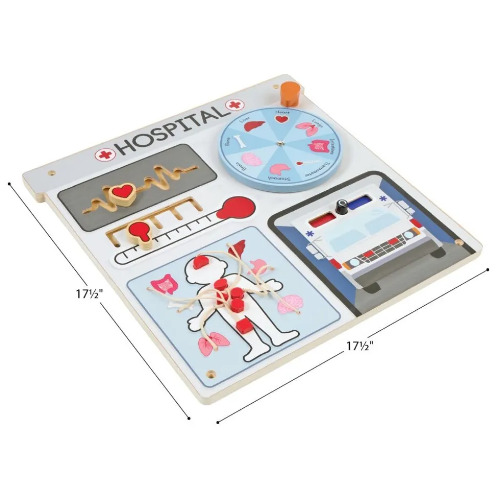Excellerations® PlayGenius™ Community Helpers Wall Panel Hospital