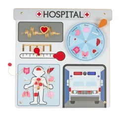 Excellerations® PlayGenius™ Community Helpers Wall Panel Hospital