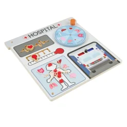Excellerations® PlayGenius™ Community Helpers Wall Panel Hospital