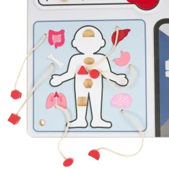 Excellerations® PlayGenius™ Community Helpers Wall Panel Hospital