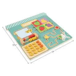 Excellerations® PlayGenius™ Community Helpers Wall Panel Market