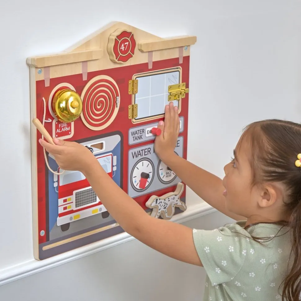 Excellerations® PlayGenius™ Community Helpers Wall Panel Fire
