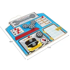 Excellerations® PlayGenius™ Community Helpers Wall Panel Garage