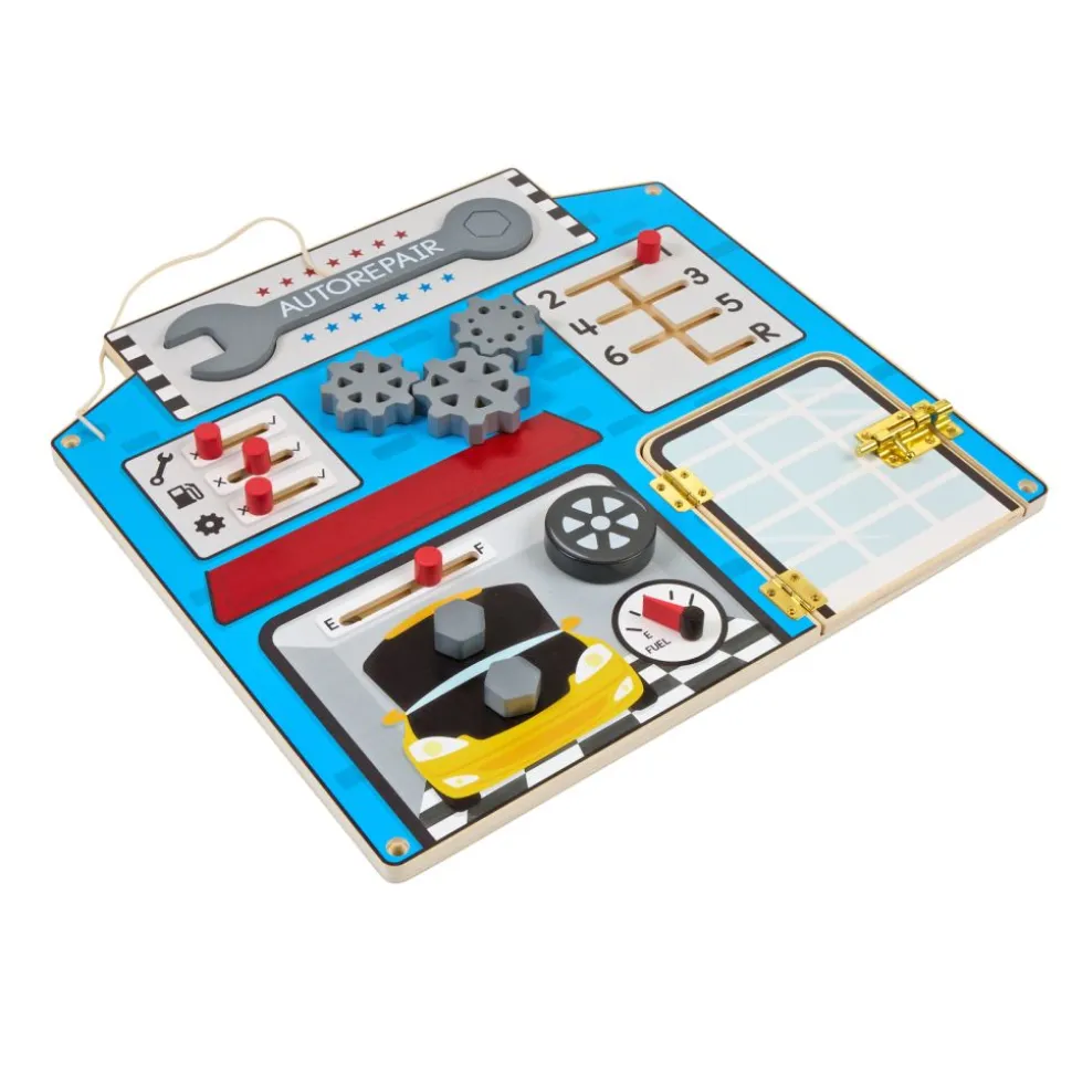 Excellerations® PlayGenius™ Community Helpers Wall Panel Garage