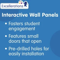 Excellerations® PlayGenius™ Community Helpers Wall Panel Garage