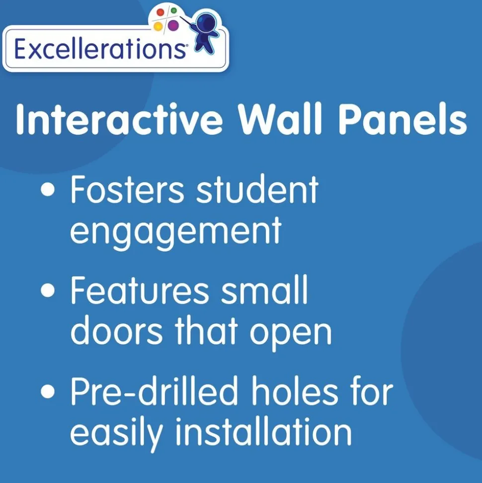 Excellerations® PlayGenius™ Community Helpers Wall Panel Garage