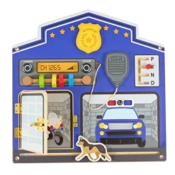 Excellerations® PlayGenius™ Community Helpers Wall Panel Police