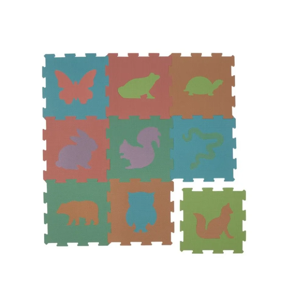 Excellerations® Play Mat: Woodland Animals - Set of 9