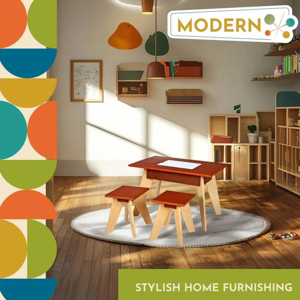Excellerations® Play Table and Stool Set