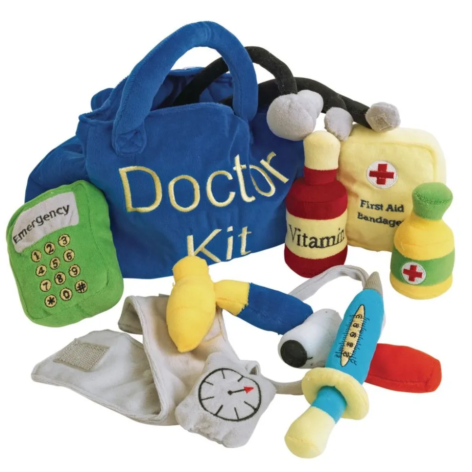 Excellerations® Plush Doctor Kit - 10 Pieces
