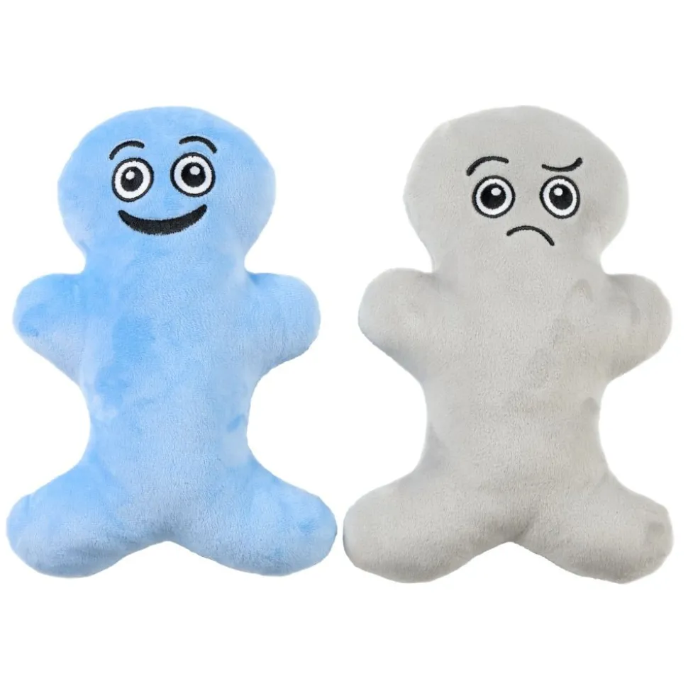 Excellerations® Plush Emotions 11" Dolls Calm Colors - Set of 6