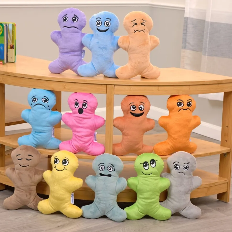 Excellerations® Plush Emotions Dolls - Set of 12