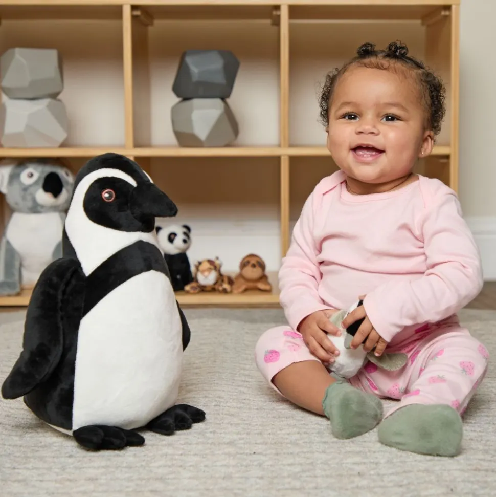 Excellerations® Plush Mama & Baby Penguin