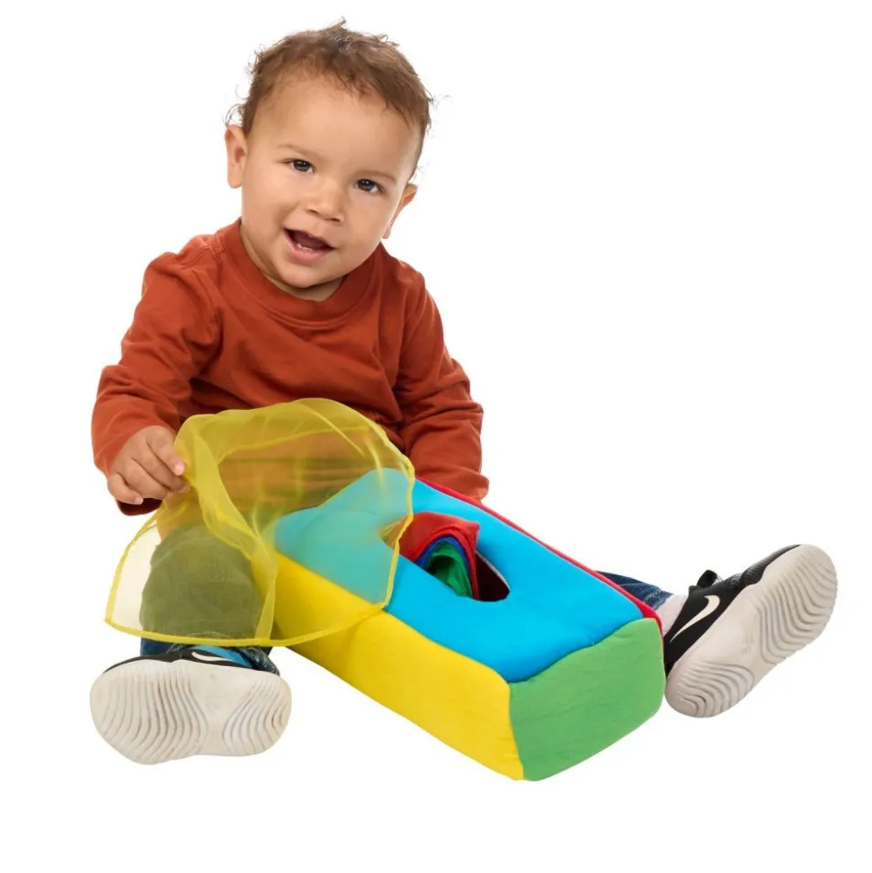 Excellerations® Plush Pull & Play Tissue Box - 12 Scarves