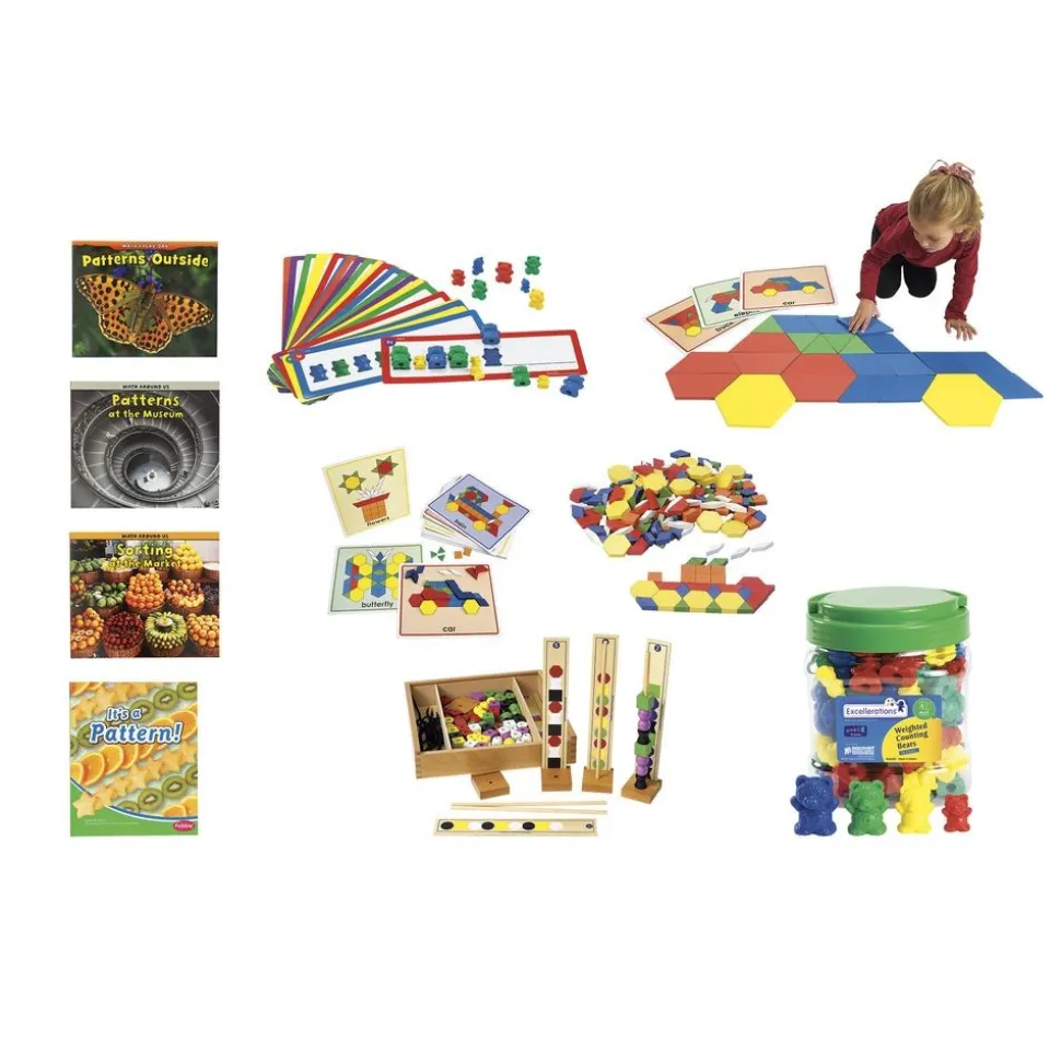 Excellerations® Preschool Math Kit - Sorting & Patterning