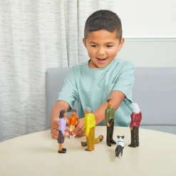Excellerations® Pretend Play Figures - Extended Asian Family