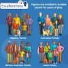Excellerations® Pretend Play Figures - Set of 28
