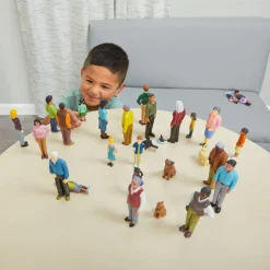 Excellerations® Pretend Play Figures - Set of 28