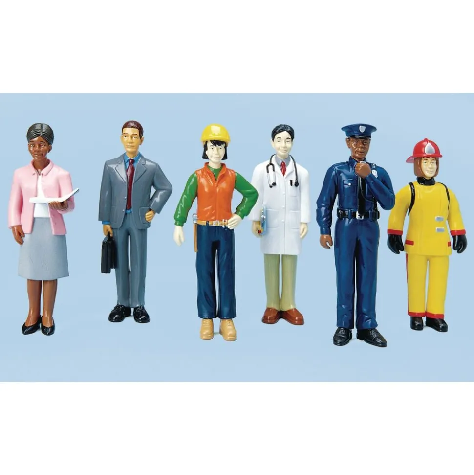 Excellerations® Pretend Play Career Figures - Set of 6