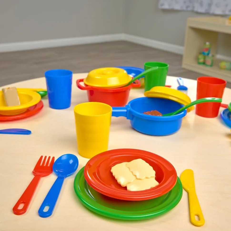 Excellerations® Primary Toddler Dish Set - 30 Pieces