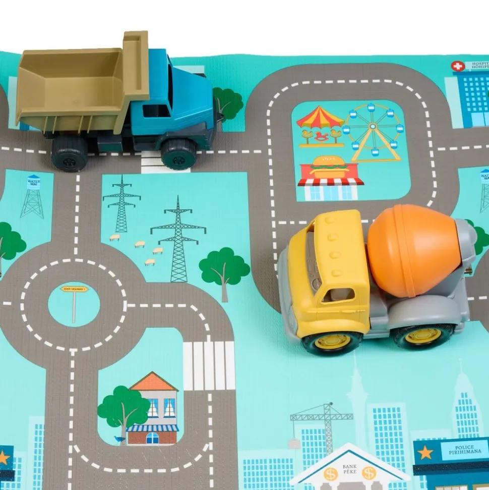 Excellerations® Printed Foam Floor Playmats, Set of 6