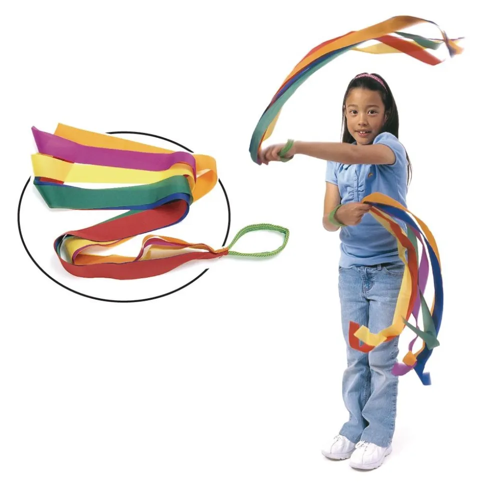 Excelleration's® Rainbow Dancing Wrist Bands - Set of 6