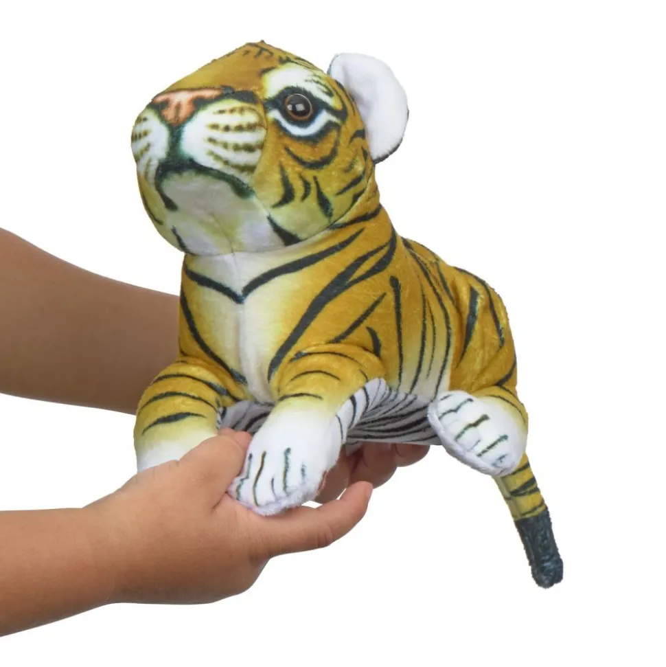 Excellerations® Realistic Plush Animals - Jungle Set of 4