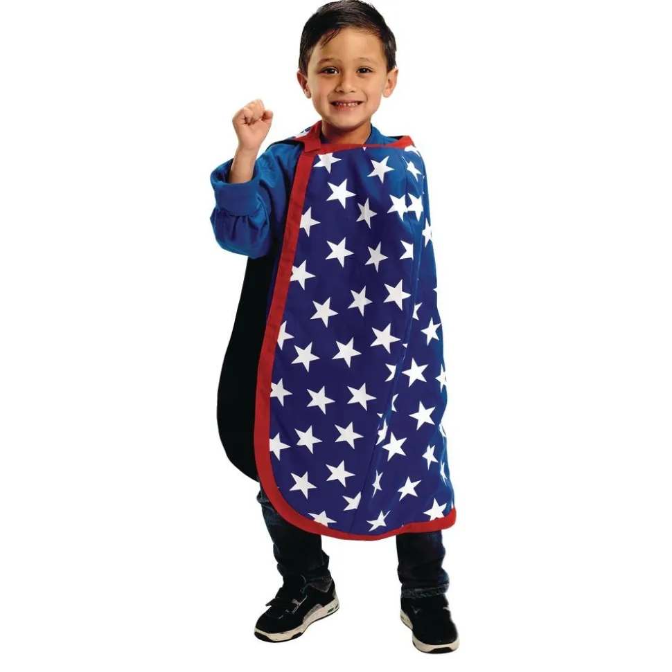 Excellerations® Reversible Fabric Capes - Set of 4