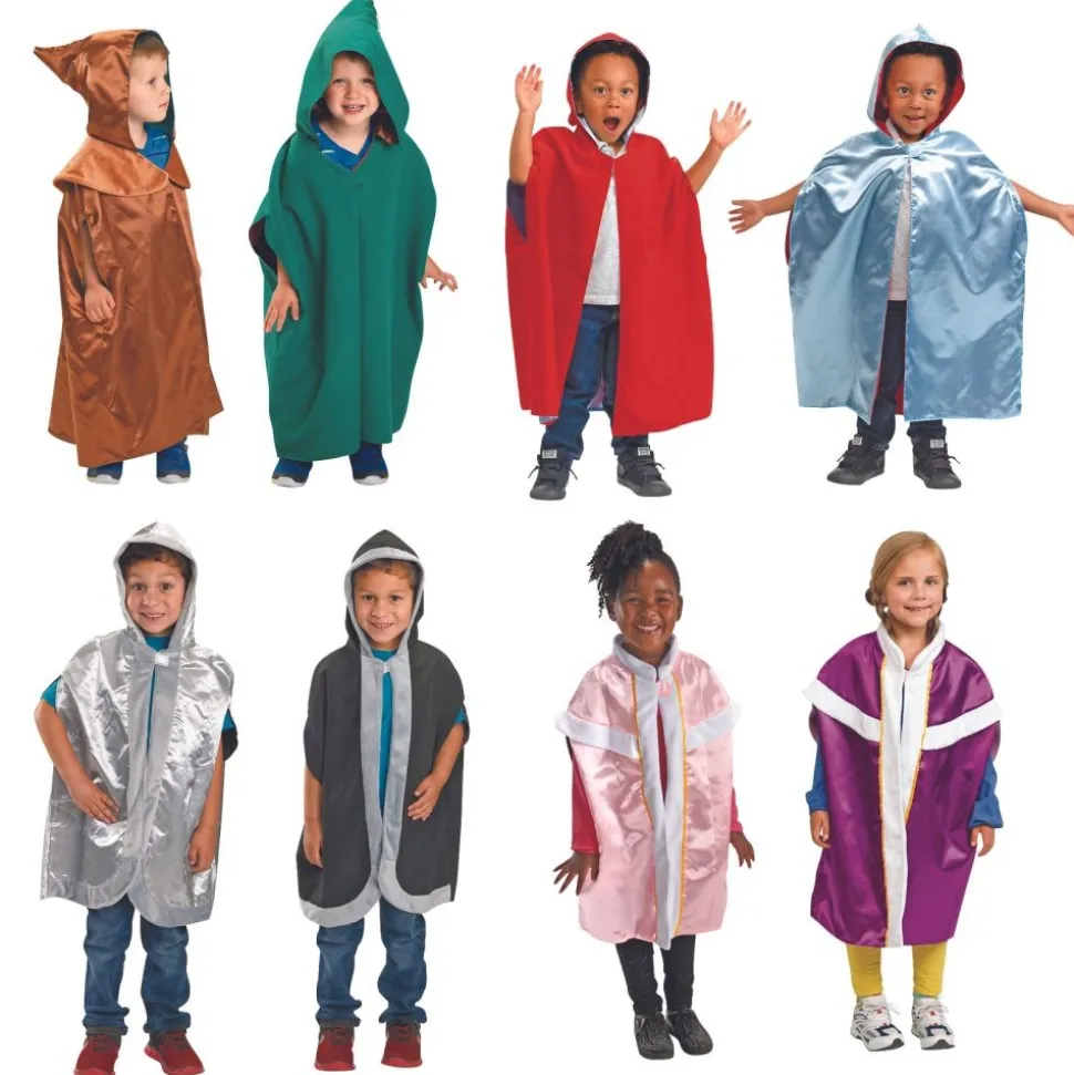 Excellerations® Reversible Fairy Tale Capes (Set of 4)