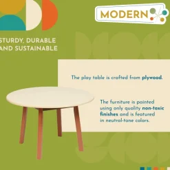 Excellerations® Rubberwood Play Table