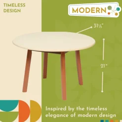 Excellerations® Rubberwood Play Table