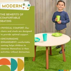 Excellerations® Rubberwood Play Table