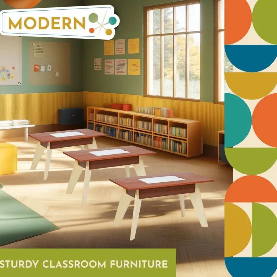 Excellerations® Rubberwood Sensory Table with Chair