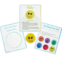 Excellerations® Sensory Gel Bead Emotions Discs Activity