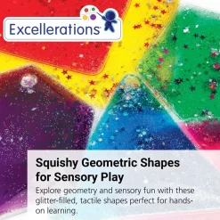 Excellerations® Sensory Geometric Shapes Set of 12
